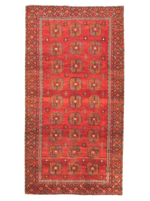 Russia Shiravan Bokhara 4'10" x 9'9" Hand-knotted Wool Rug 