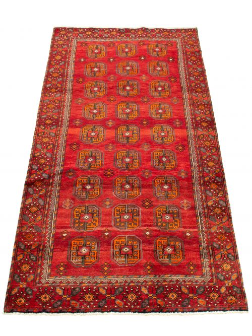 Russia Shiravan Bokhara 4'10" x 9'9" Hand-knotted Wool Rug 