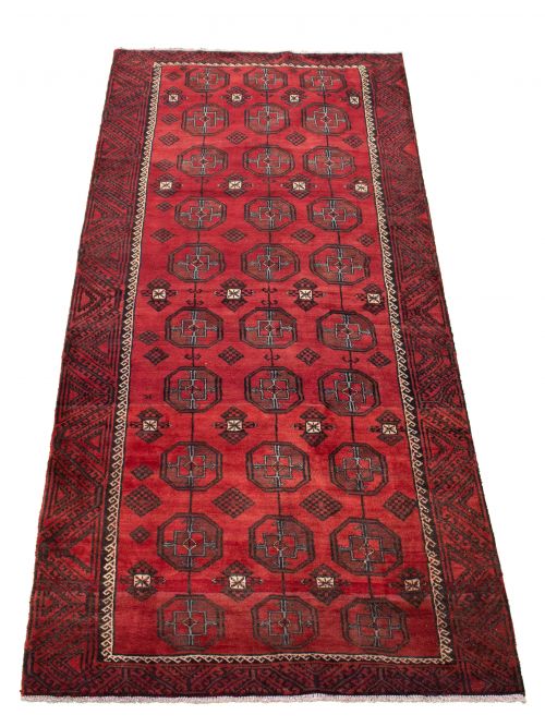 Russia Shiravan Bokhara 4'5" x 9'11" Hand-knotted Wool Rug 