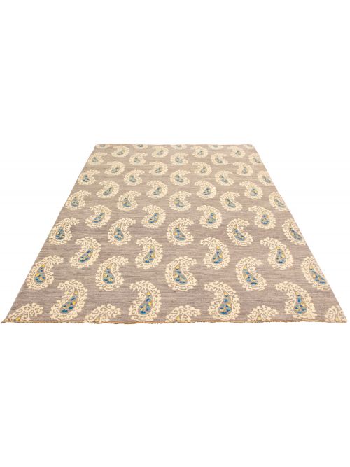 Pakistani Peshawar Ziegler 9'1" x 12'3" Hand-knotted Wool Rug 