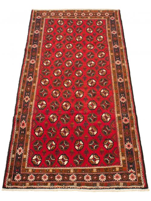 Russia Shiravan Bokhara 4'4" x 9'0" Hand-knotted Wool Rug 