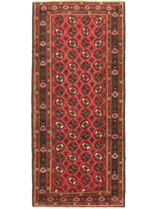Russia Shiravan Bokhara 4'1" x 9'6" Hand-knotted Wool Rug 
