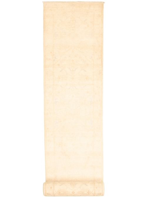 Pakistani Peshawar Oushak 2'8" x 25'7" Hand-knotted Wool Rug 