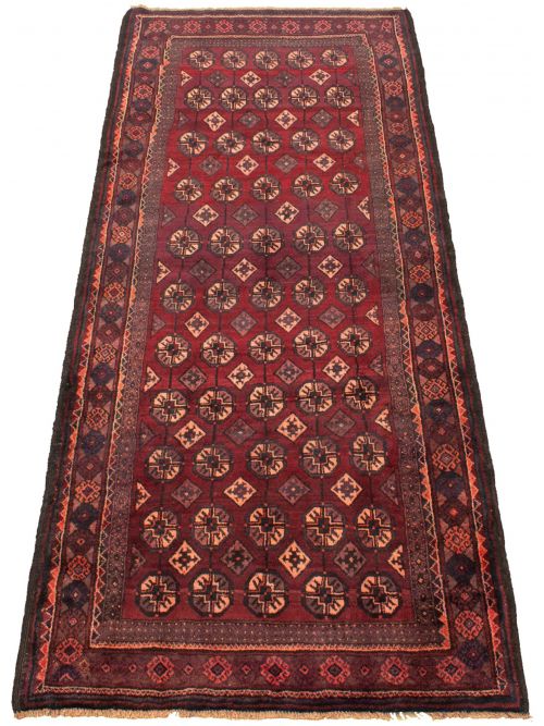 Russia Shiravan Bokhara 4'1" x 9'8" Hand-knotted Wool Rug 