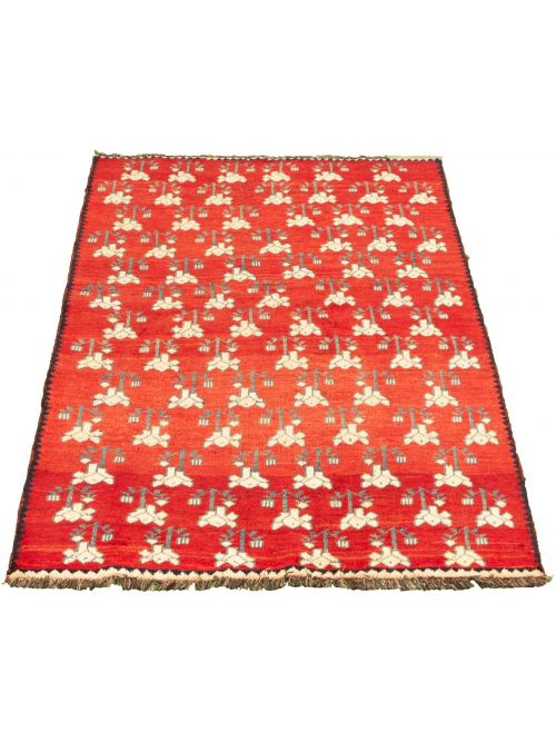 Turkish Melis 3'8" x 6'7" Hand-knotted Wool Rug 