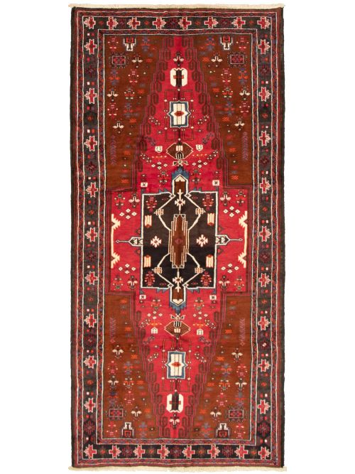 Turkish Melis 4'3" x 9'9" Hand-knotted Wool Rug 