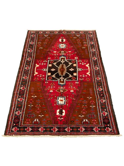 Turkish Melis 4'3" x 9'9" Hand-knotted Wool Rug 