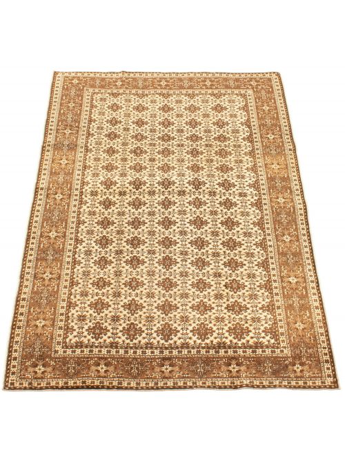 Turkish Kayseri Vintage 4'11" x 7'3" Hand-knotted Wool Rug 