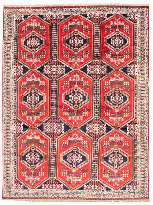 Persian Style 9'8" x 12'6" Hand-knotted Wool Rug 