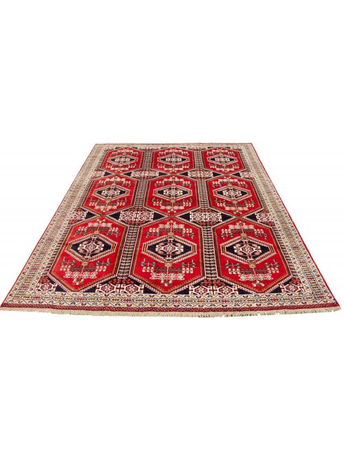 Persian Style 9'8" x 12'6" Hand-knotted Wool Rug 