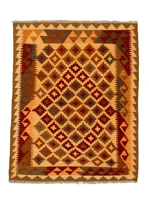Kilim kashkoli 3'0" x 3'10" en laine