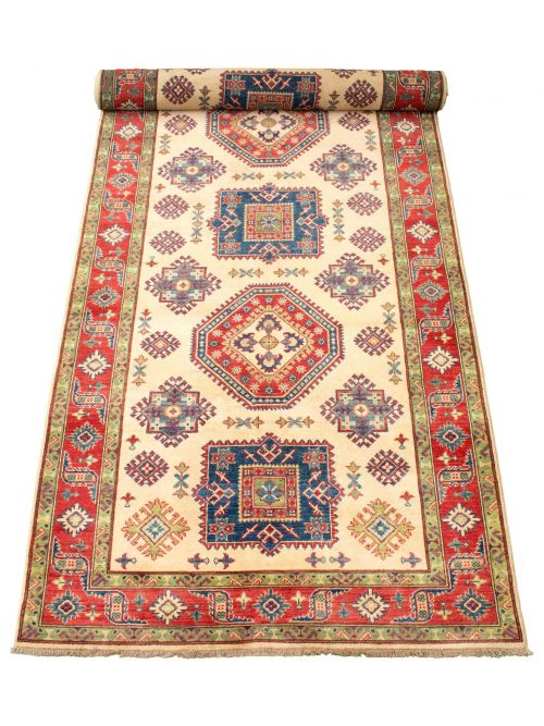 Afghan Finest Ghazni 5'2" x 19'3" Hand-knotted Wool Rug 