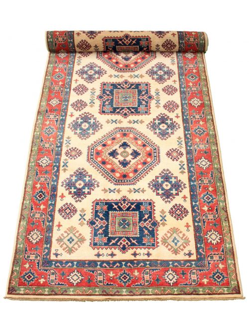 Afghan Finest Ghazni 5'2" x 19'7" Hand-knotted Wool Rug 
