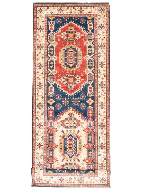 Afghan Finest Ghazni 5'1" x 18'11" Hand-knotted Wool Rug 