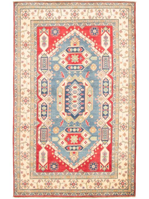 Afghan Finest Ghazni 6'5" x 10'3" Hand-knotted Wool Rug 