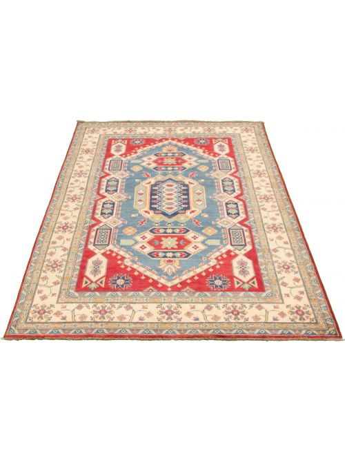 Afghan Finest Ghazni 6'5" x 10'3" Hand-knotted Wool Rug 