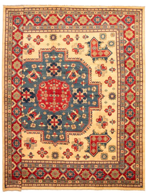 Afghan Finest Ghazni 13'0" x 13'1" Hand-knotted Wool Rug 
