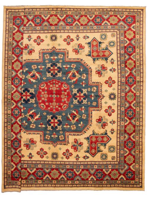 Afghan Finest Ghazni 12'9" x 13'0" Hand-knotted Wool Rug 