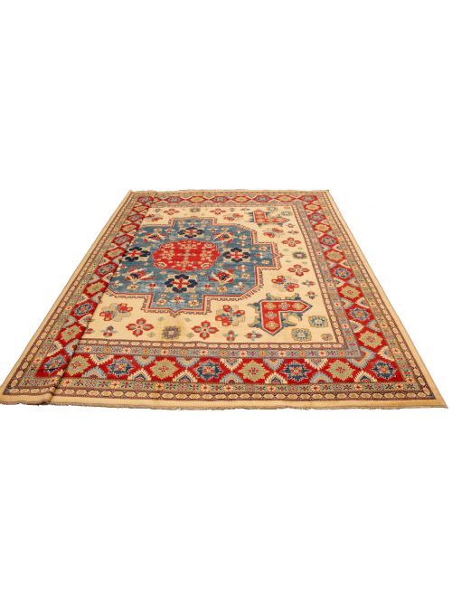 Afghan Finest Ghazni 12'9" x 12'11" Hand-knotted Wool Rug 