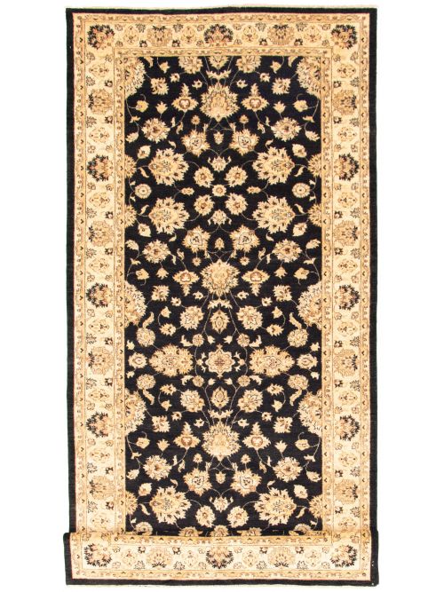 Indian Chobi Twisted 6'2" x 14'7" Hand-knotted Wool Rug 