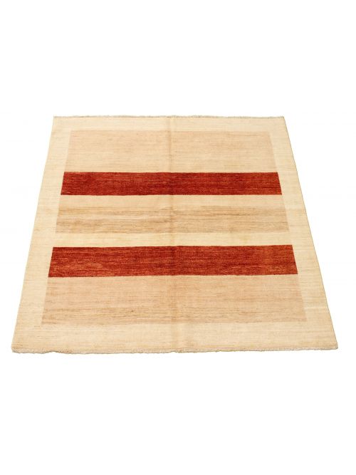 Pakistani Peshawar Ziegler 6'6" x 6'6" Hand-knotted Wool Rug 