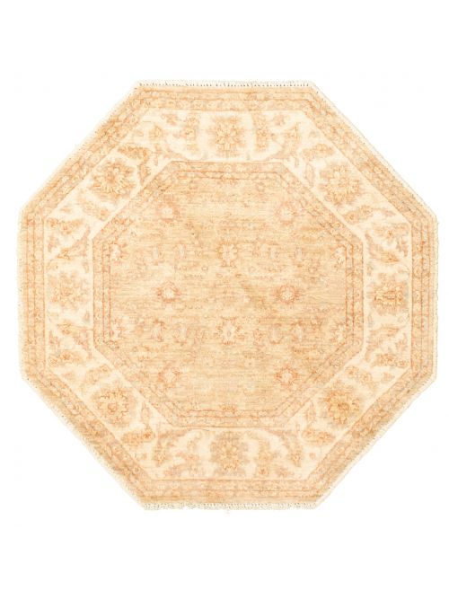 Afghan Chobi Finest 4'1" x 4'2" Hand-knotted Wool Rug 