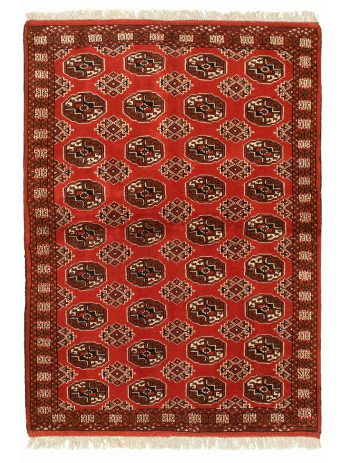Turkmenistan Turkman 4'3" x 6'4" Hand-knotted Wool Rug 