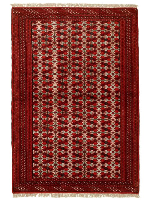 Turkmenistan Turkoman 5'0" x 7'8" Hand-knotted Wool Rug 