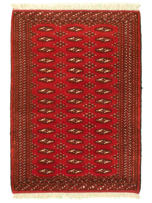 Turkmenistan Turkman 3'4" x 4'8" Hand-knotted Wool Rug 