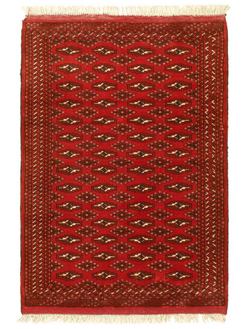 Turkmenistan Turkman 3'3" x 4'9" Hand-knotted Wool Rug 