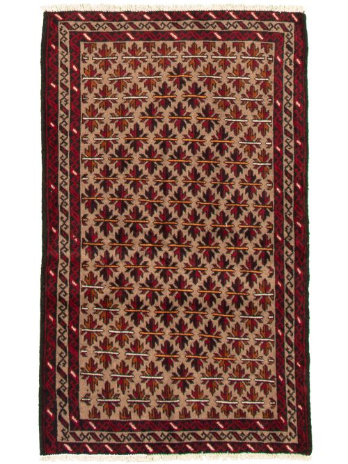 Afghan Herati 3'5" x 5'9" Hand-knotted Wool Rug 