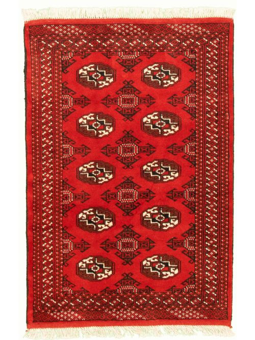 Tapis turkman 3'3" x 4'8" en laine