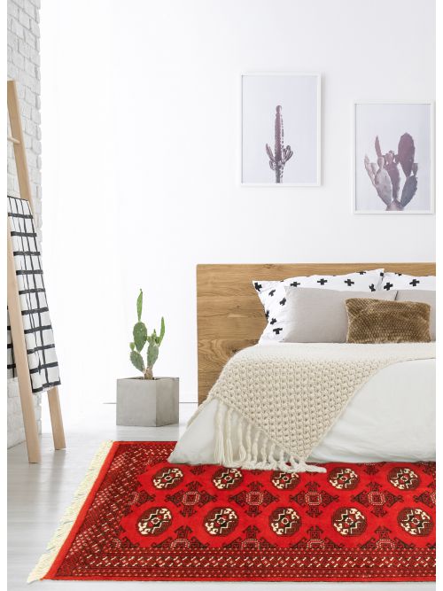 Tapis turkman 3'3" x 4'8" en laine