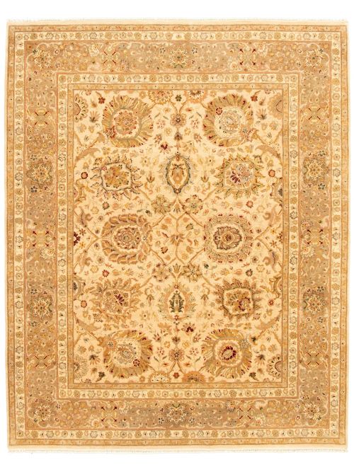 Indian Passions 8'2" x 10'2" Hand-knotted Wool Rug 
