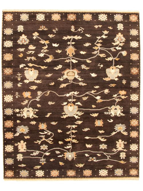 Indian Glory 8'3" x 10'1" Hand-knotted Wool Rug 