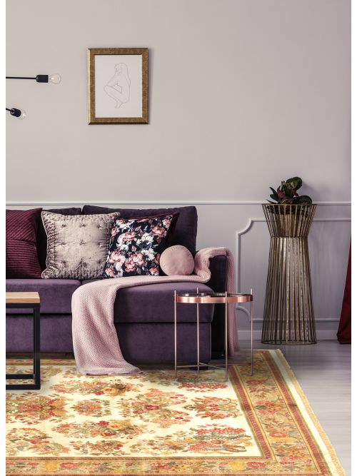 Indian Essex 7'11" x 9'9" Hand-knotted Wool Rug 