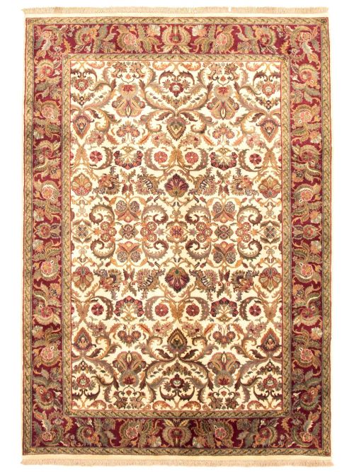 Indian Essex 6'0" x 8'9" Hand-knotted Wool Rug 