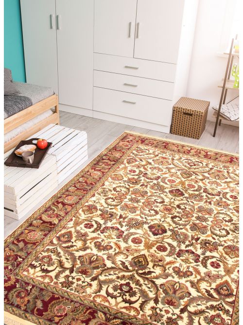 Indian Essex 6'0" x 8'9" Hand-knotted Wool Rug 