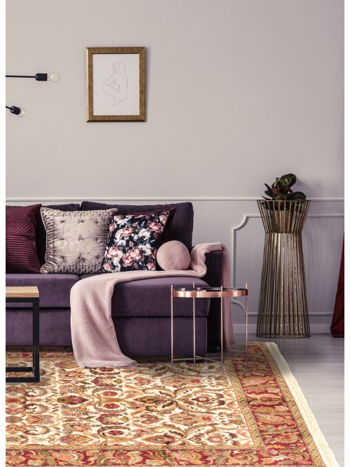 Indian Essex 6'0" x 9'4" Hand-knotted Wool Rug 