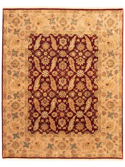 Indian Passions 8'0" x 10'1" Hand-knotted Wool Rug 