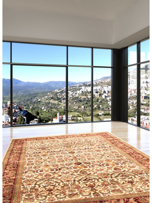 Indian Essex 8'11" x 11'5" Hand-knotted Wool Rug 