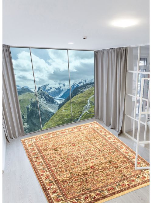 Indian Essex 8'11" x 11'9" Hand-knotted Wool Rug 
