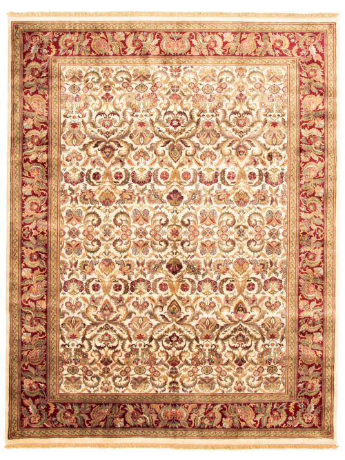 Indian Essex 9'0" x 11'7" Hand-knotted Wool Rug 