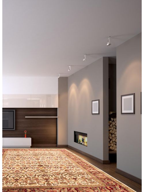 Indian Essex 9'0" x 11'7" Hand-knotted Wool Rug 