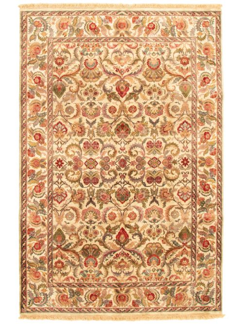 Indian Essex 5'10" x 8'10" Hand-knotted Wool Rug 