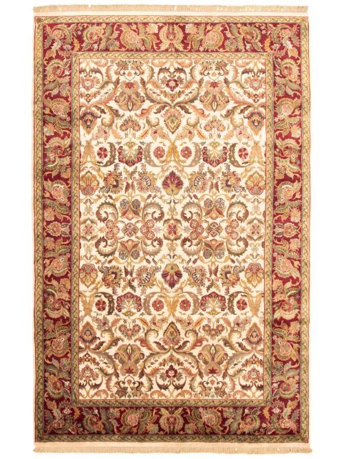 Indian Essex 5'11" x 9'3" Hand-knotted Wool Rug 