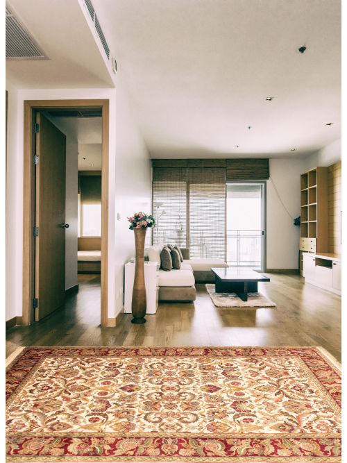 Indian Essex 5'11" x 9'3" Hand-knotted Wool Rug 