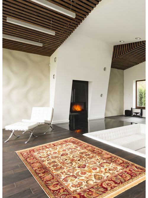 Indian Essex 4'0" x 6'0" Hand-knotted Wool Rug 