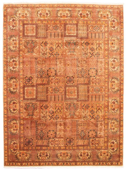 Indian Masterpiece 9'0" x 12'4" Hand-knotted Wool Rug 