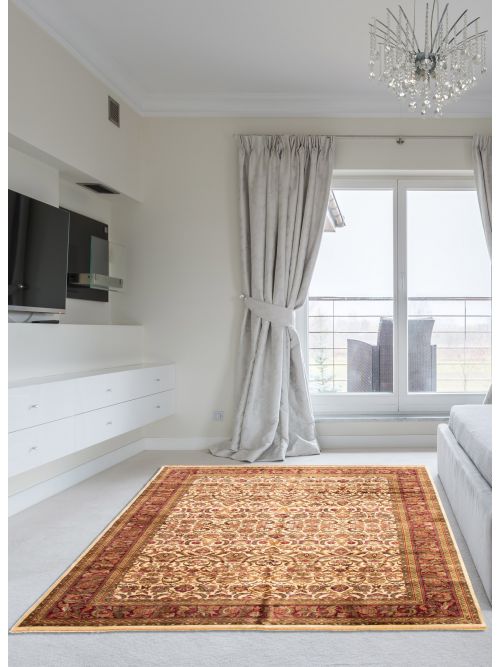 Indian Essex 11'10" x 17'10" Hand-knotted Wool Rug 